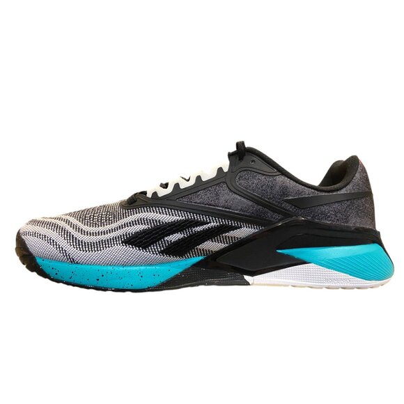 Reebok Nano X2 Mens Cross Fit Training Shoe Size 10.5 Black Pure Grey GY2292 NEW - Picture 3 of 10